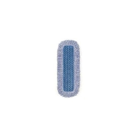 Rubbermaid HYGEN Microfiber Wet Pad Blue 18 in. High Absorbency FGQ41600BL00-EA